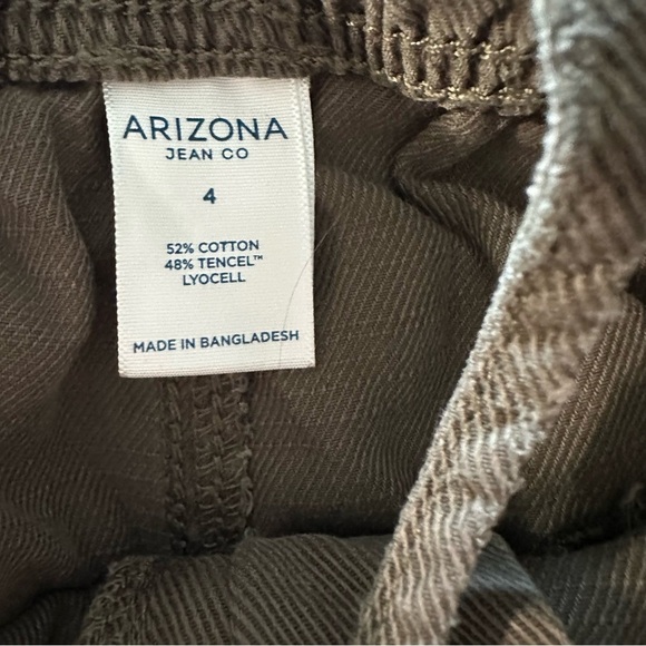 Arizona Jean Company Olive Shadow Wide Leg Pants - Picture 4 of 4